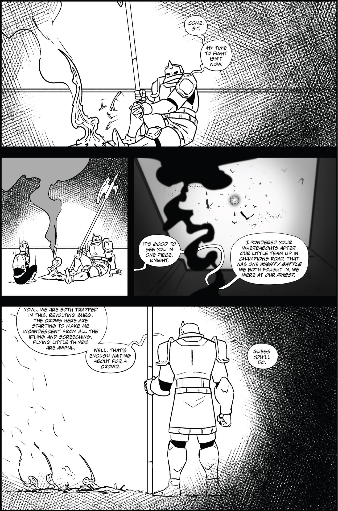 Sticker Knight Issue 1 Page 10 Sticker Knight Issue 1 Page 10