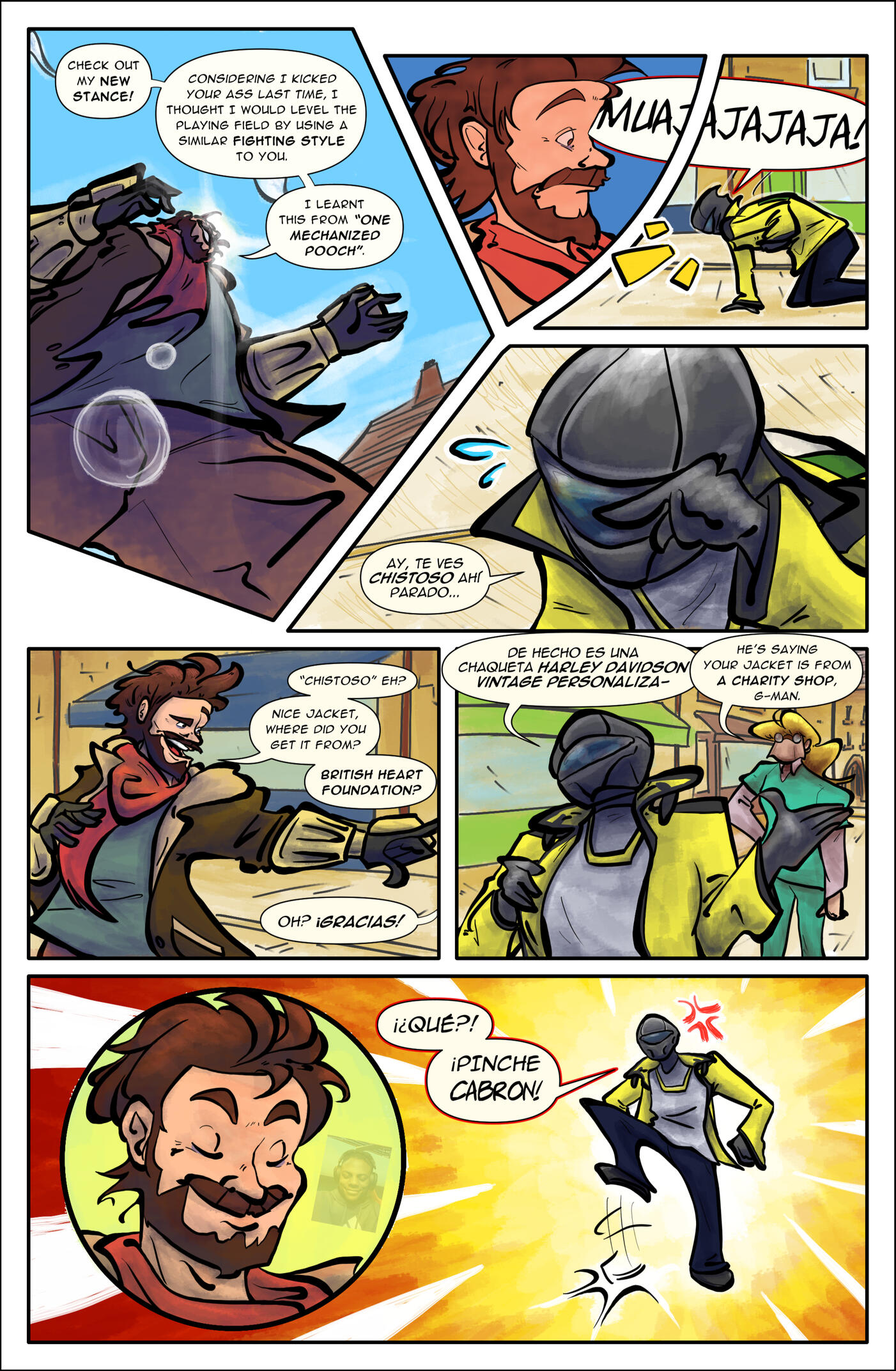 One Page Funny of Tournament Tour Fighter One Page Funny of Tournament Tour Fighter